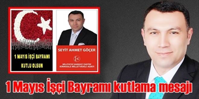 İşçilere bayram tebriği