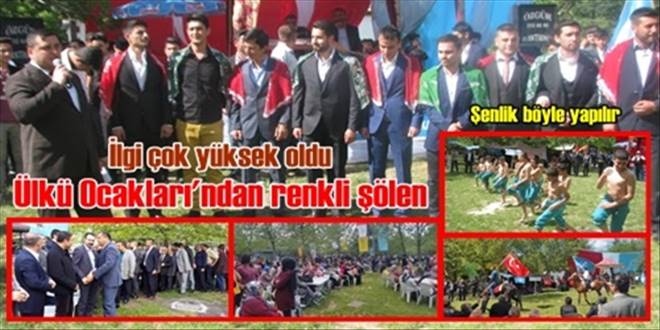 Ülkü ocaklarından unutulmaz şölen