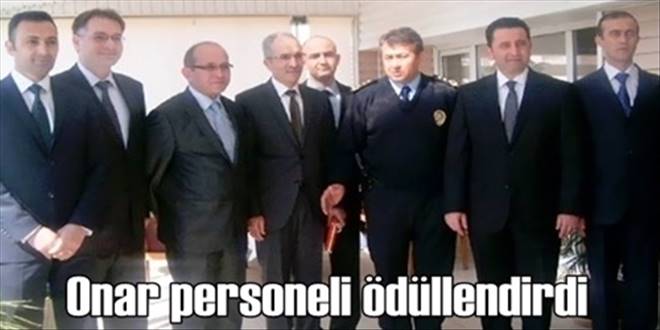 Onar`dan anlamlı hediye