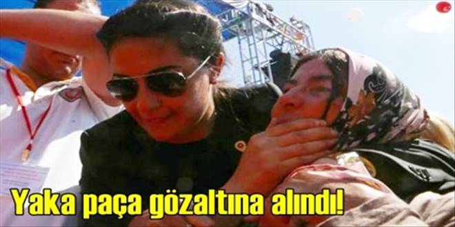 Protesto ediyor sanıldı