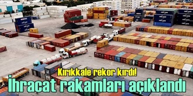 İhracatta adımız yok