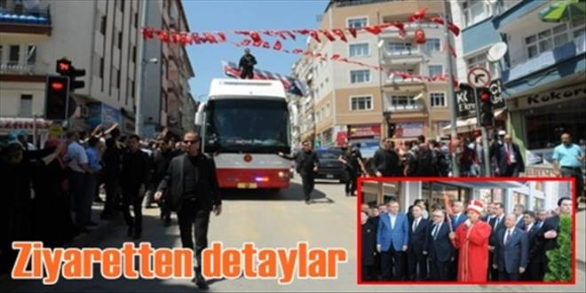 Mitingden ilginç detaylar