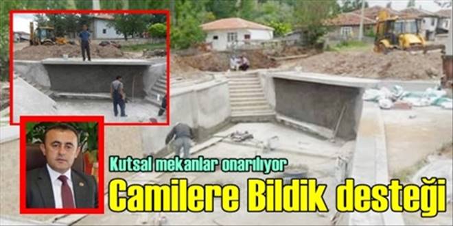  Camilerimize hizmetler devam ediyor