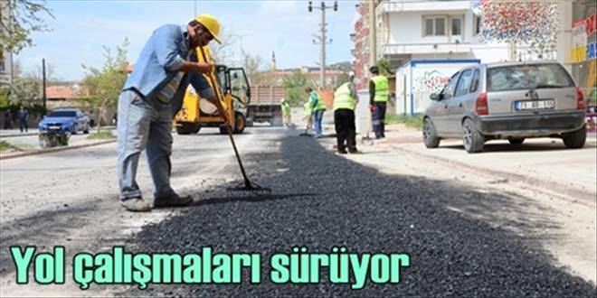 Yol çalışmaları start aldı