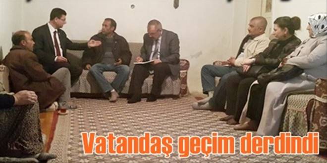 Geçim sıkıntısı yaşanıyor