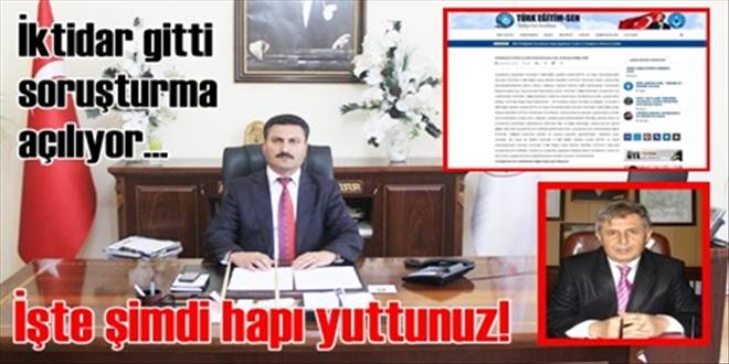 İktidar gitti şartlar değişti!