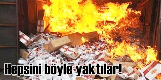 40 bin paket kaçak 