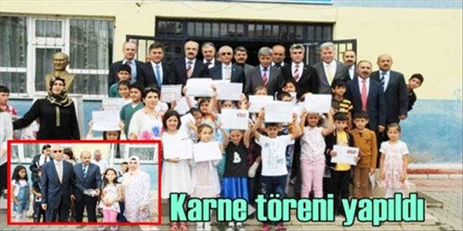 Karnelerini törenle aldılar