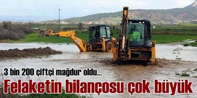 Hasar tesbiti sürüyor