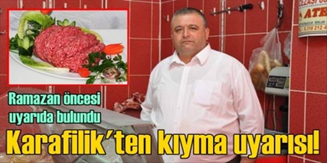  Kıyma ve eti kasaptan alın