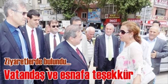 Vatandaşa teşekkür ettiler