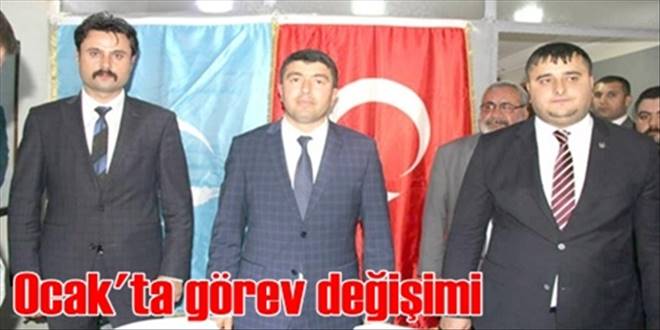 Ülkü ocağında görev değişimi
