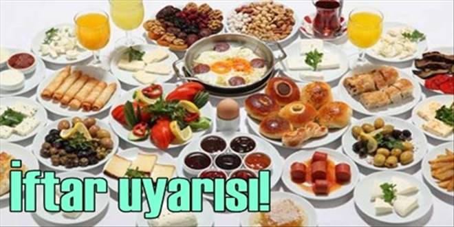 İftar ve sahur menüsünü doğru seçin