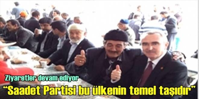  Saadet Partisi bu ülkenin temel taşıdır