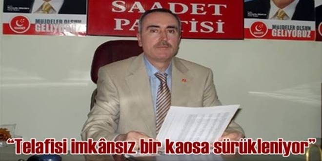  Telafisi imkânsız bir kaosa sürükleniyor