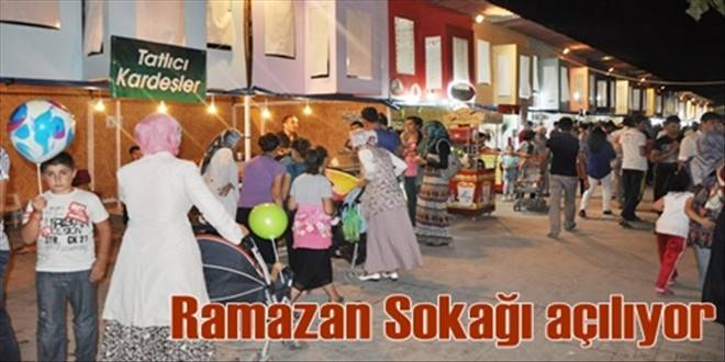 Ramazan Sokağı açılıyor