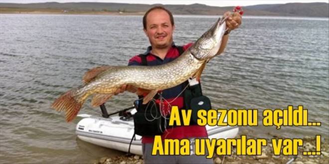 Balık avlama yasağı sona erdi