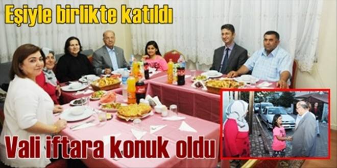 İftara konuk oldular