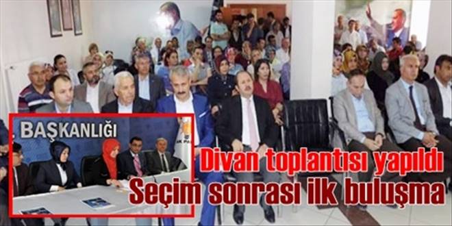 İl Divan Toplantısı yapıldı