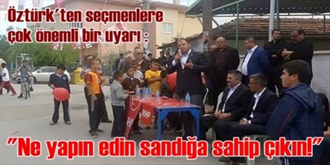  Sandığa gidin ve sahip çıkın