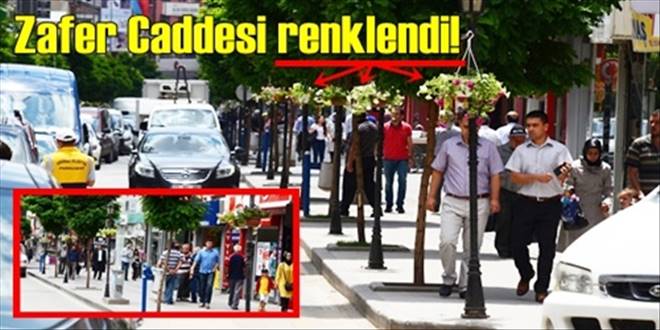 Zafer caddesi rengarenk