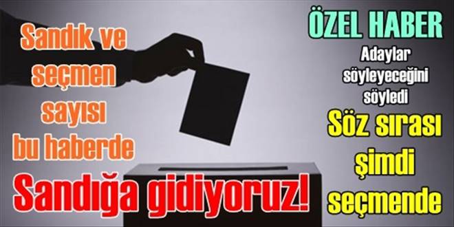 Şimdi söz seçmenin!