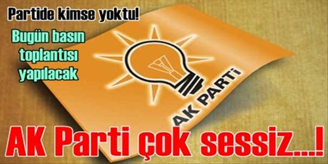 Ak Parti kutlama yapamadı!