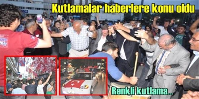 Kutlama haberlere konu oldu