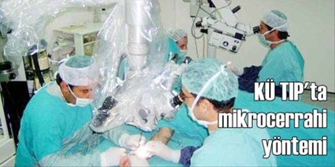 Mikrocerrahi yöntemi ile tedavi