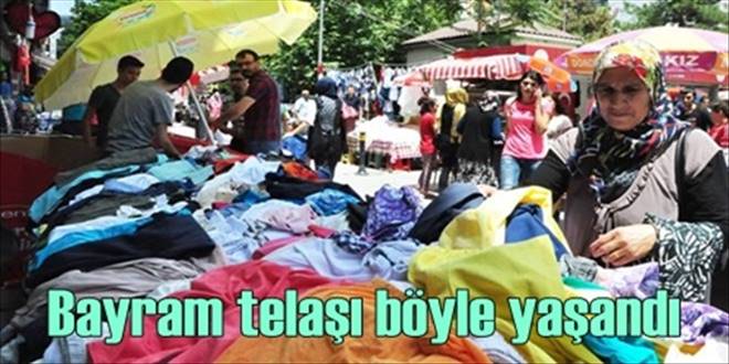 Piyasada bayram canlılığı