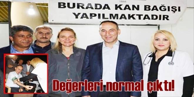 Tansiyonu normal çıktı!