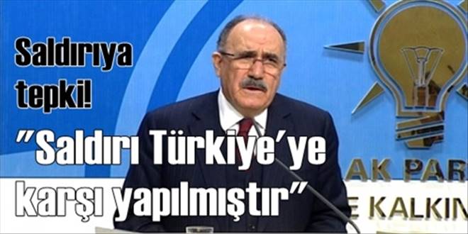 Atalay saldırıya tepki gösterdi!