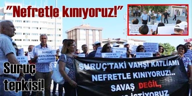 Katliama sert tepki!