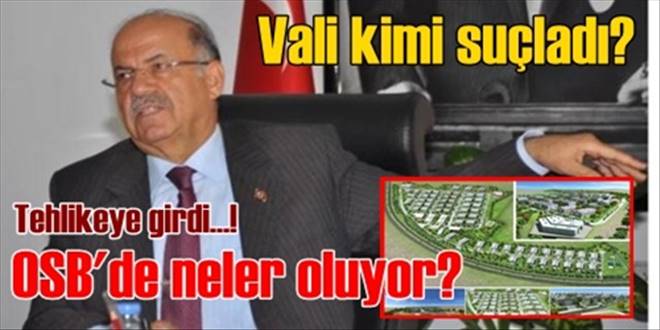 Silah İhtisas OSB inşaatı  durma noktasına geldi!