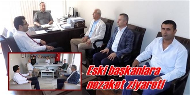 Eski başkanlara ziyaret