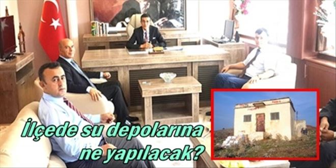 Halk sağlığı tarafından su depoları ele alındı