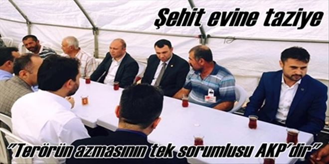 ?Terörün azmasının tek sorumlusu AKP´dir?