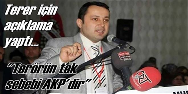 ?Tek sebep AKP´dir?