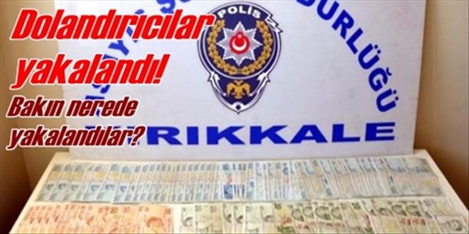 Dolandırıcılar yakalandı