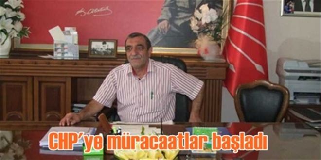 CHP´de başvurular başladı