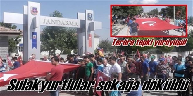 Sulakyurt teröre lanet okudu