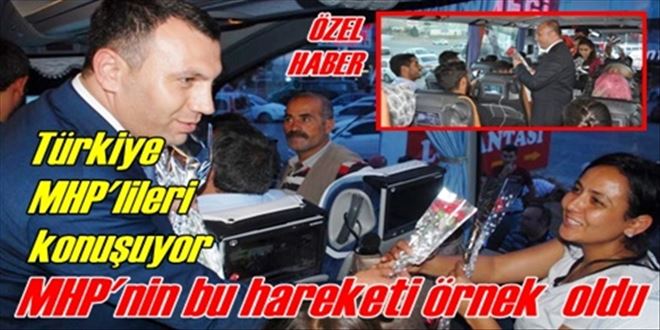 MHP´liler örnek oldu!