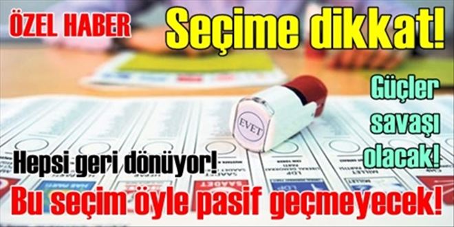 Hepsi geri geliyor!