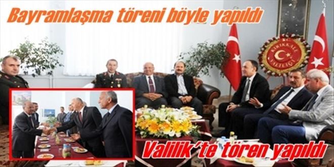 Valilik´te birlik mesajları verildi