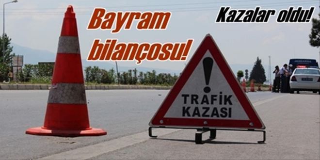 Kazalarda 10 kişi yaralandı