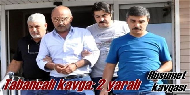Tabancalı kavga: 2 yaralı