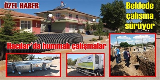 Hacılar´da hummalı çalışmalar