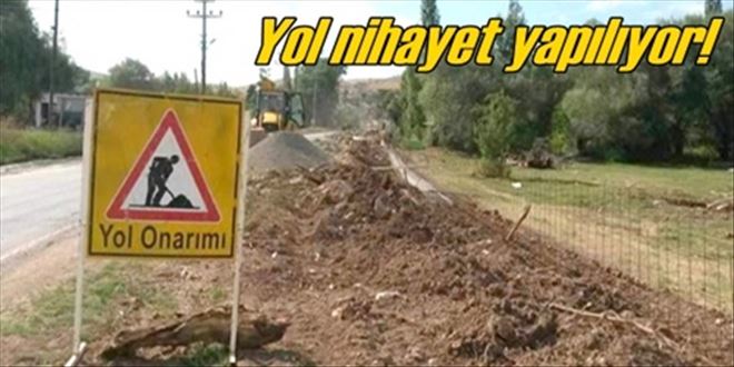 Yol problemi bitiyor!
