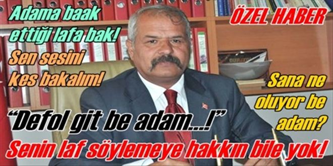 Sana ne oluyor be adam?