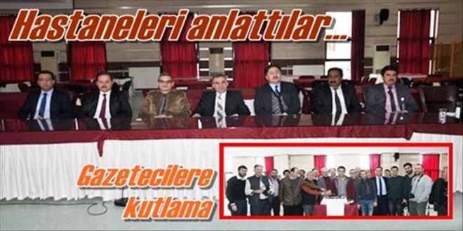 GAZETECİLER´LE  BULUŞTULAR